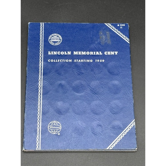 40 coins LINCOLN WHEAT CENT Whitman album #9000 starting 1959